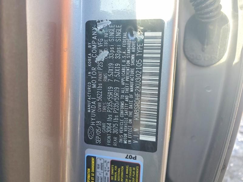 2019 Hyundai Santa fe xl se Ultimate