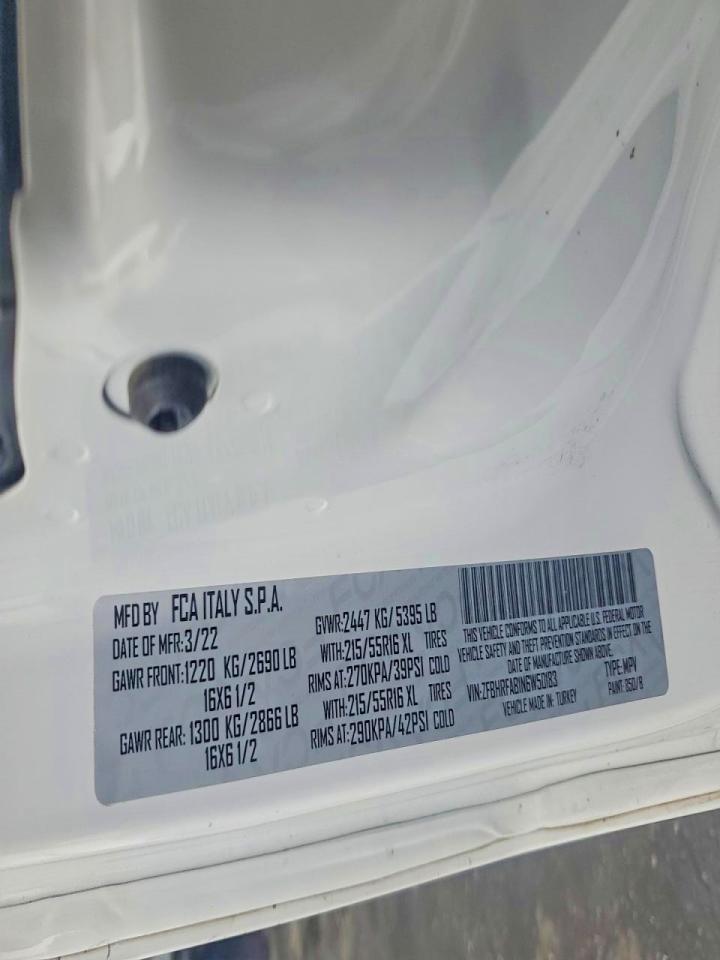 2022 Dodge RAM Promaster City Delivery Van