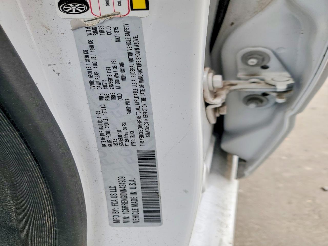 2022 Dodge RAM 1500 Tradesman