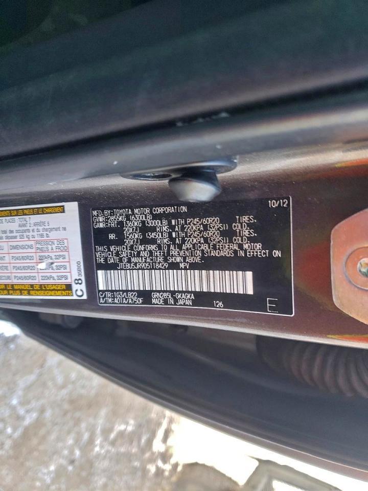 2013 Toyota 4runner SR5