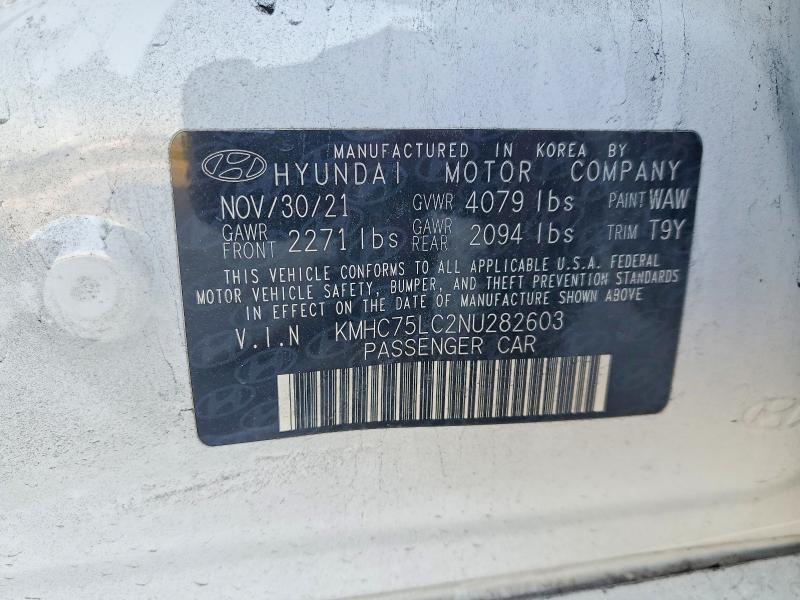 2022 Hyundai Ioniq se