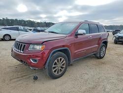Jeep salvage cars for sale: 2016 Jeep Grand Cherokee Limited