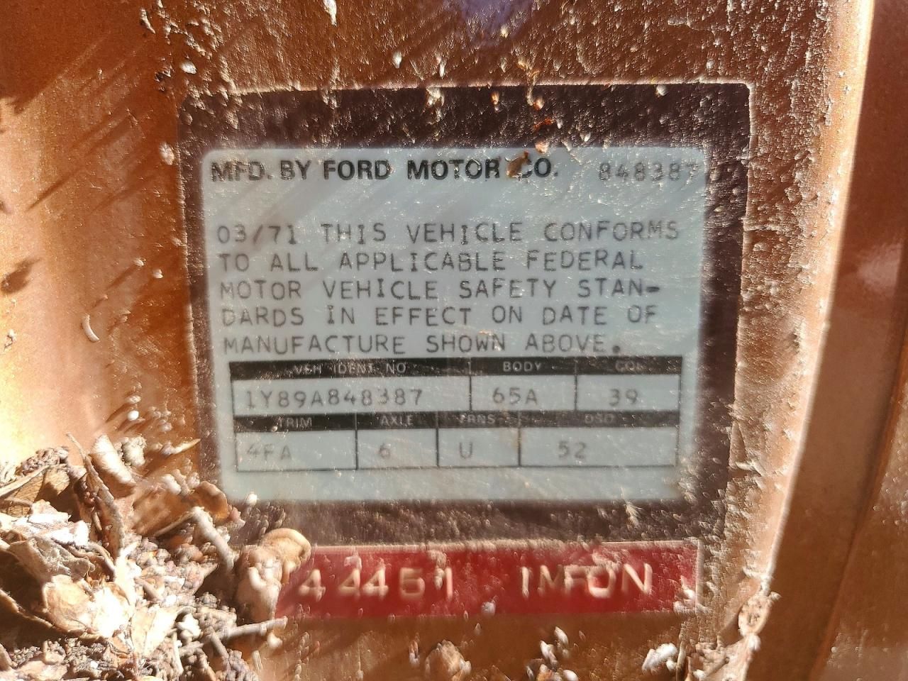 1971 Lincoln Mark iii