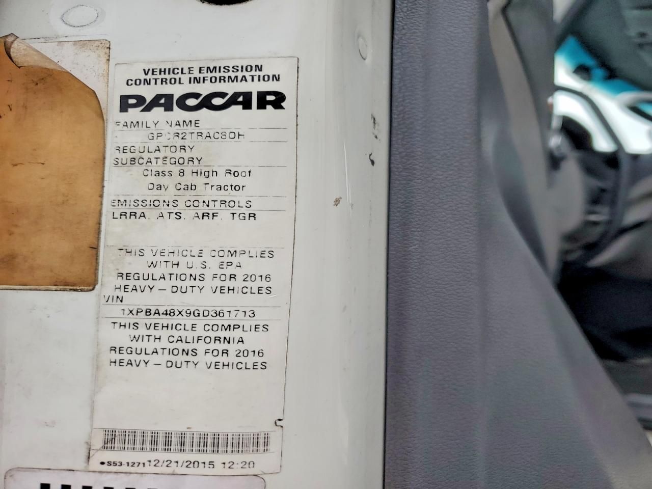 2016 Peterbilt 579 Semi Truck