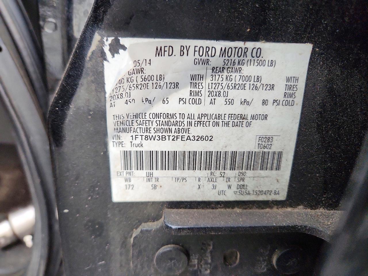 2015 Ford F350 Super Duty