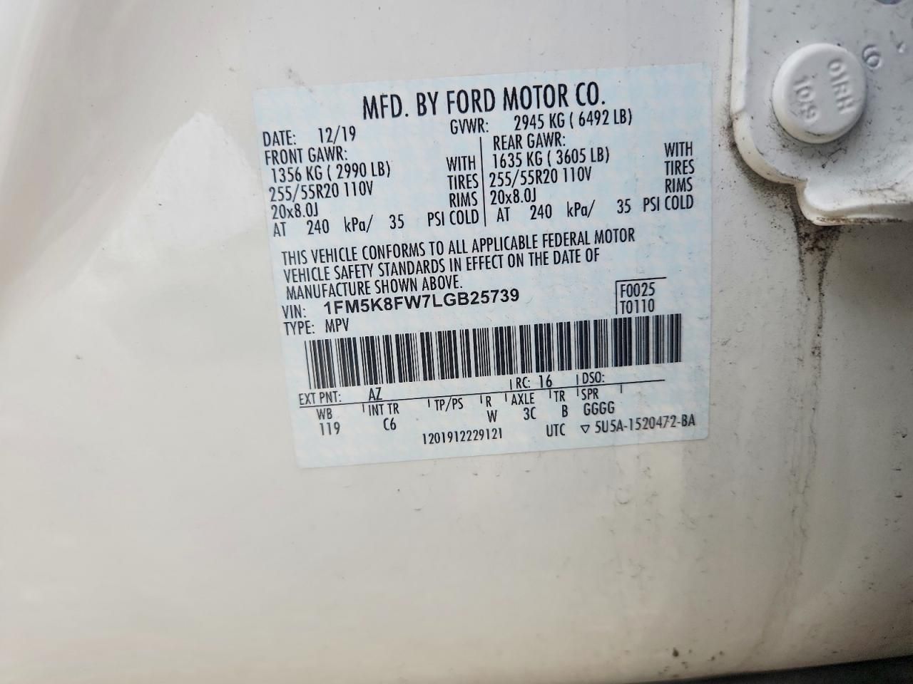 2020 Ford Explorer Limited