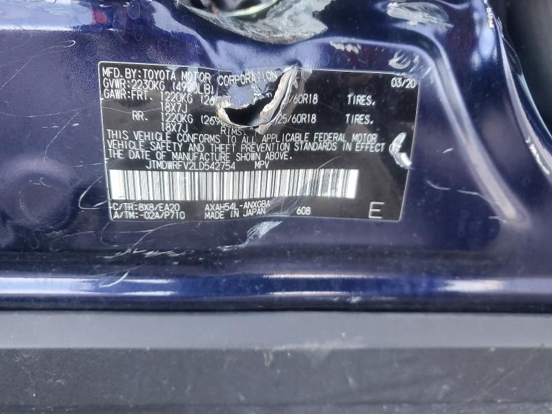 2020 Toyota Rav4 Limited