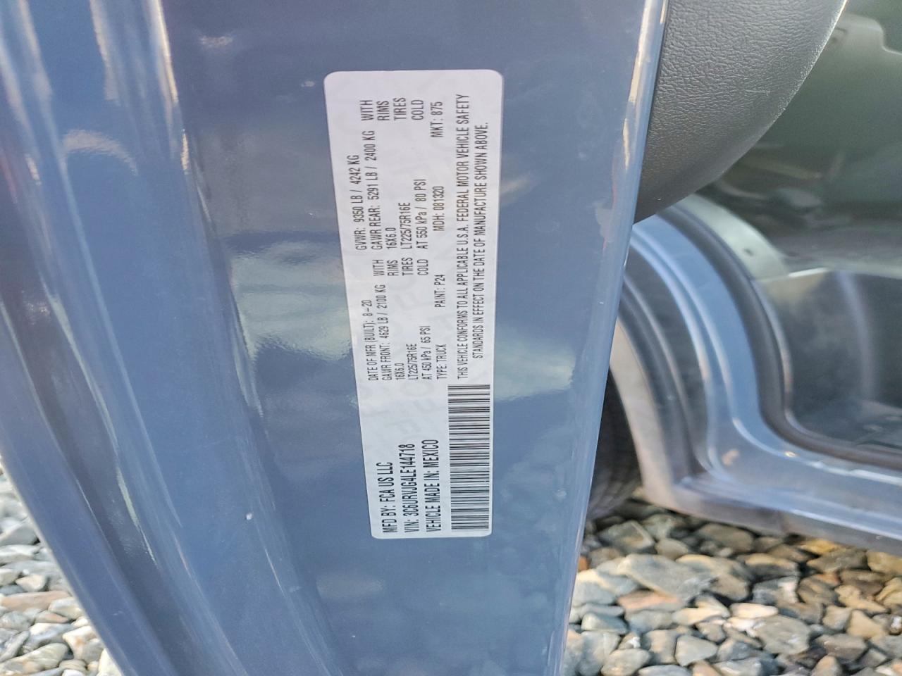 2020 Dodge RAM Promaster 3500 Delivery Van