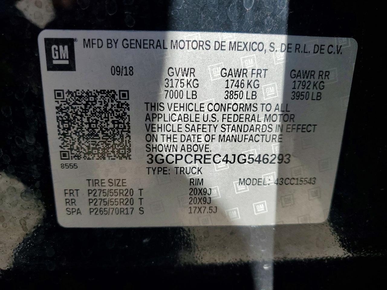 2018 Chevrolet Silverado C1500 lt