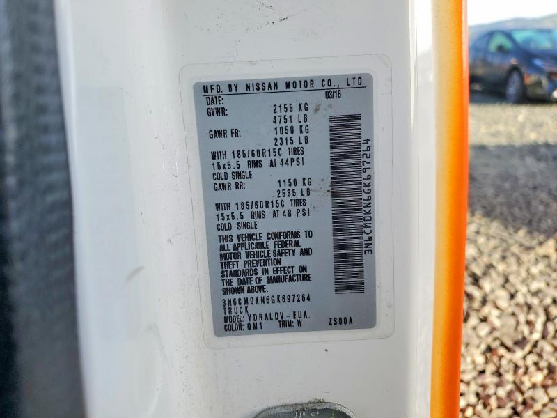 2016 Nissan NV200 2.5S