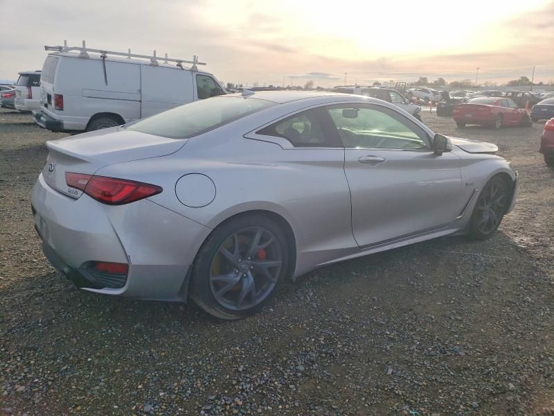 2017 Infiniti Q60 red Sport 400