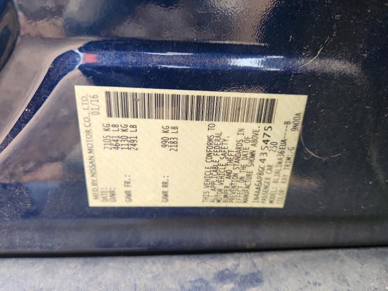 2016 Nissan Maxima 3.5s