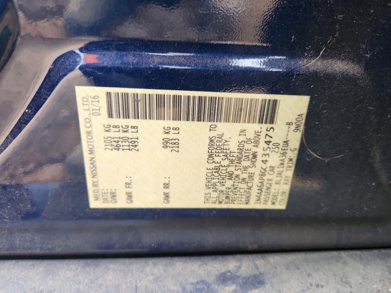 2016 Nissan Maxima 3.5s