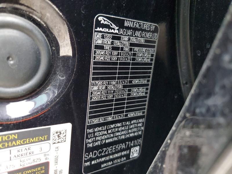 2023 Jaguar F-pace svr