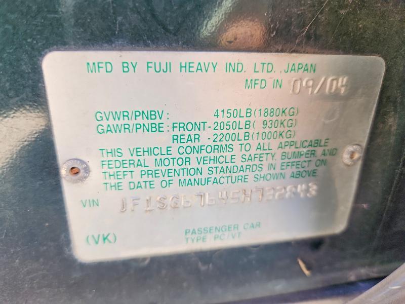 2005 Subaru Forester 2.5xs ll Bean