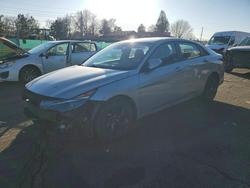Hyundai salvage cars for sale: 2021 Hyundai Elantra sel