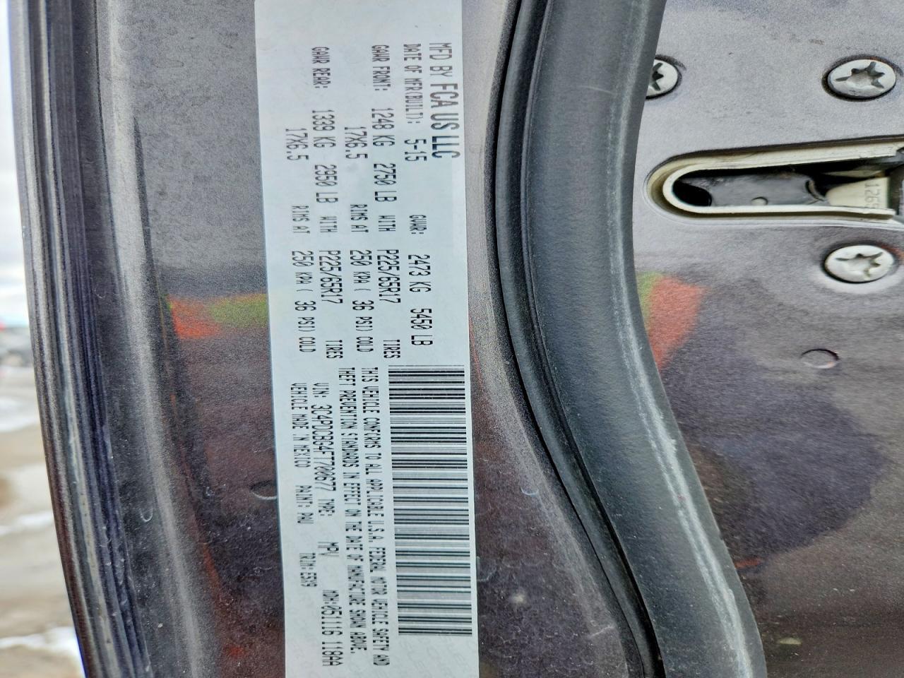 2015 Dodge Journey sxt