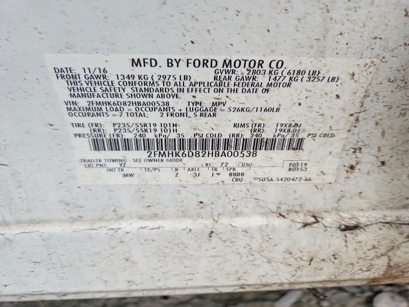 2017 Ford Flex Limited