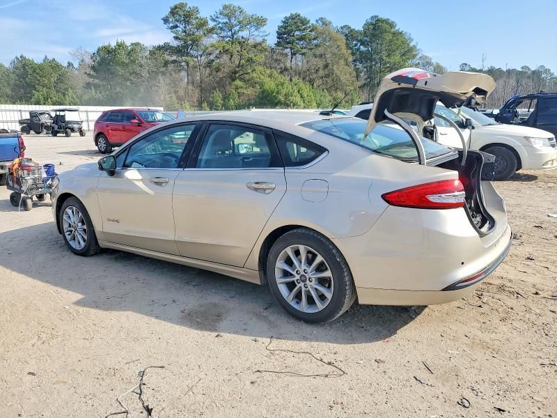 2017 Ford Fusion se Hybrid