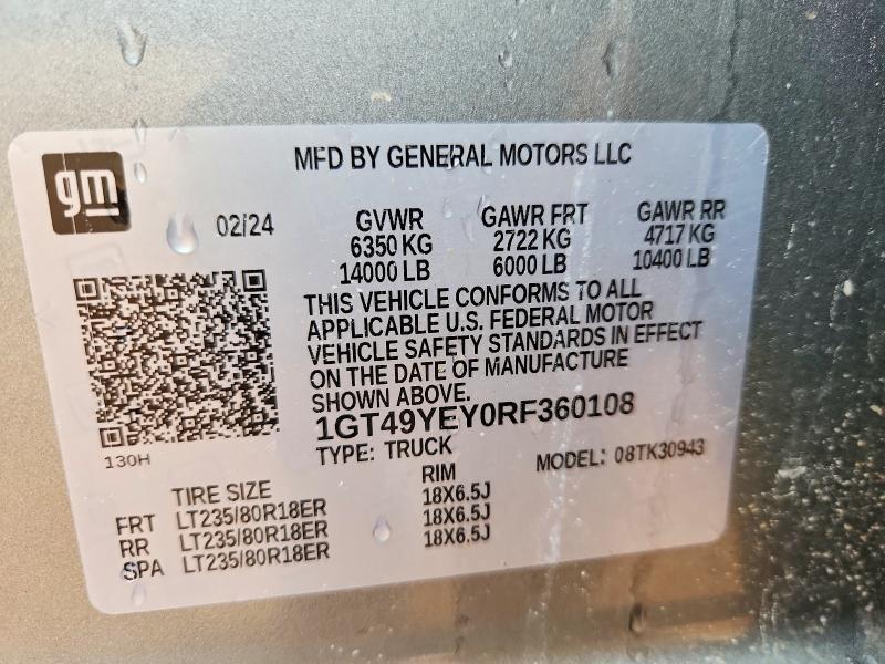 2024 GMC Sierra K3500 Denali Ultimate