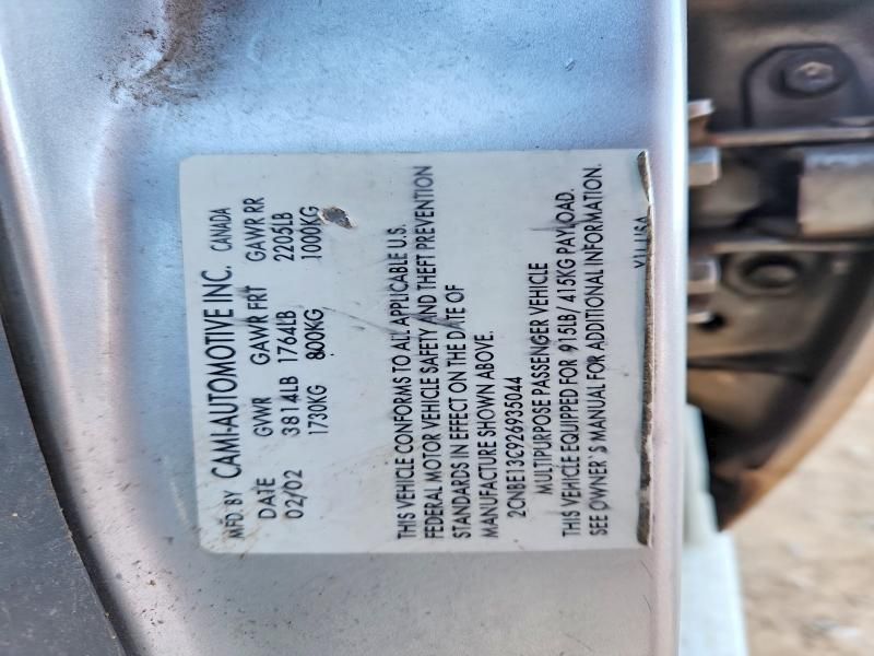 2002 Chevrolet Tracker