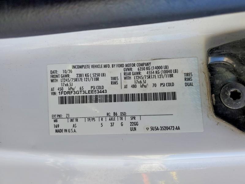 2020 Ford F350 Super Duty Flatbed Truck