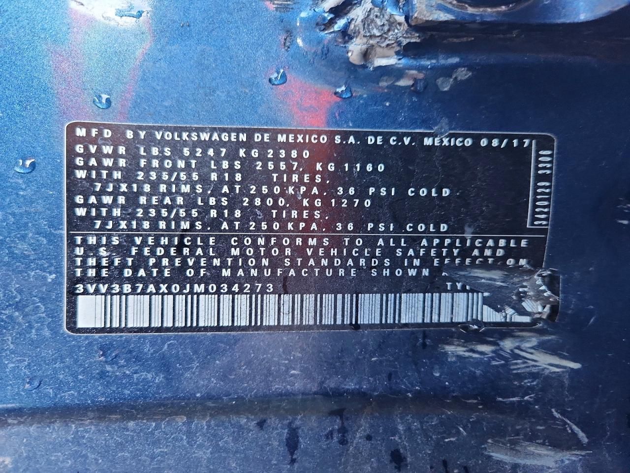 2018 Volkswagen Tiguan se