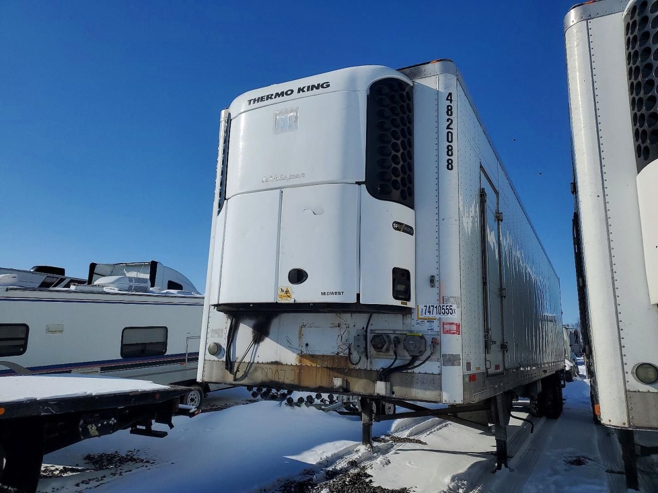 2014 Utility VS2RA Refrigerated Van Trailer
