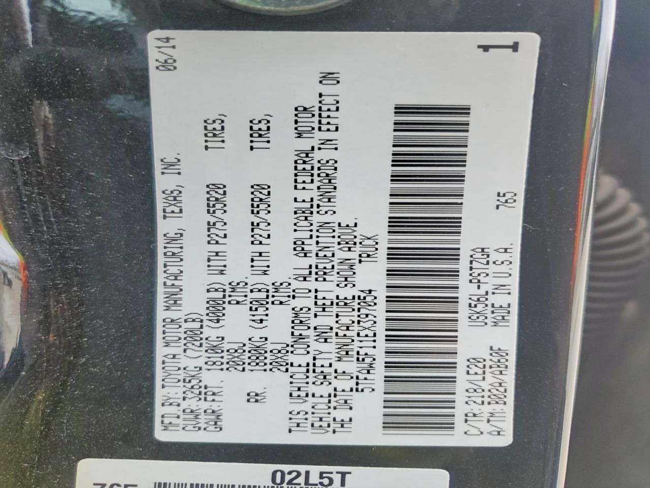 2014 Toyota Tundra Crewmax Platinum