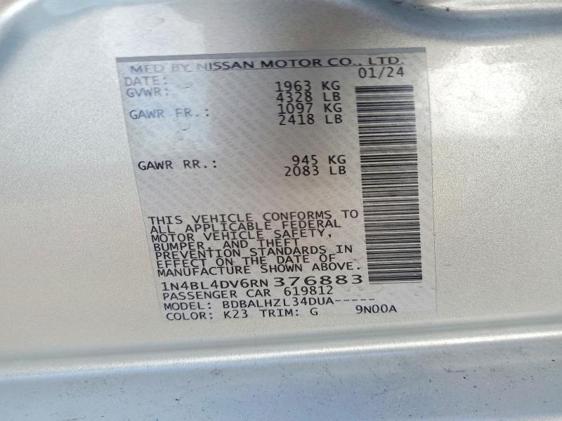 2024 Nissan Altima sv
