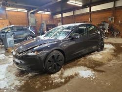 Tesla salvage cars for sale: 2025 Tesla Model 3