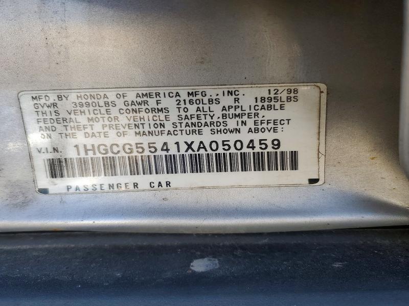 1999 Honda Accord lx