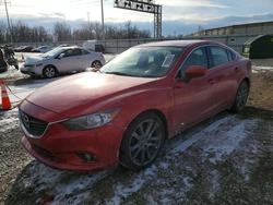 Mazda salvage cars for sale: 2015 Mazda 6
