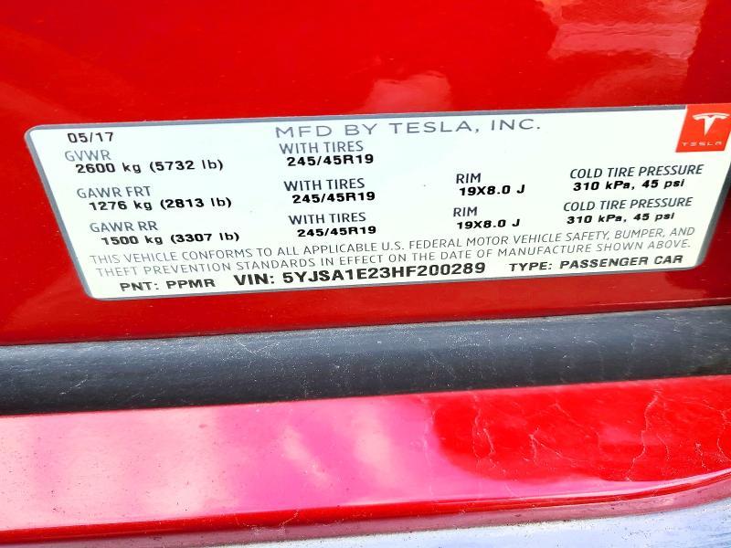 2017 Tesla Model s