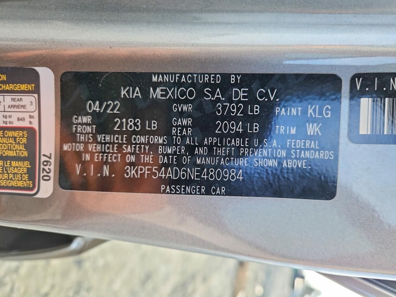 2022 KIA Forte gt Line