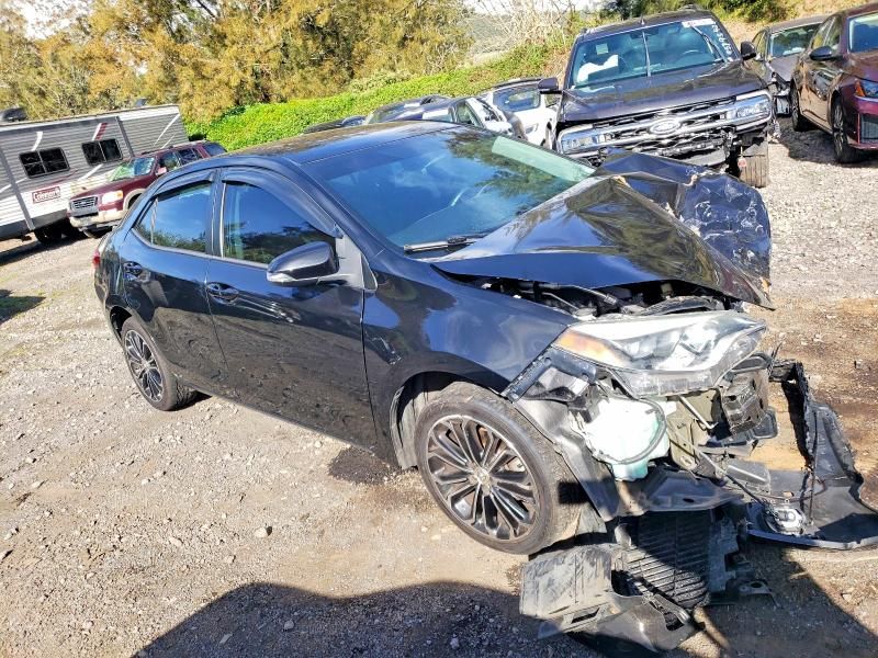 2016 Toyota Corolla l