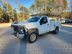 Salvage cars for sale from Copart Knightdale, NC: 2024 Chevrolet Silverado HD Utility / Service Truck