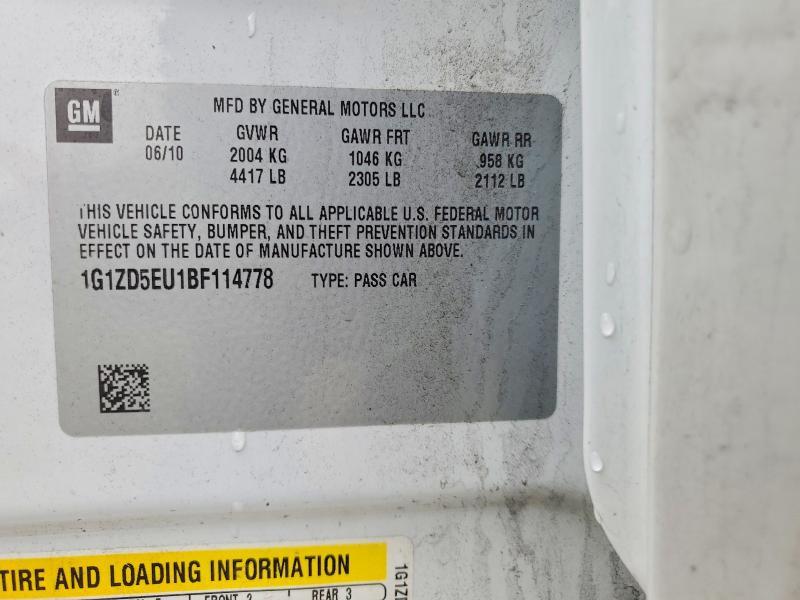 2011 Chevrolet Malibu 2LT
