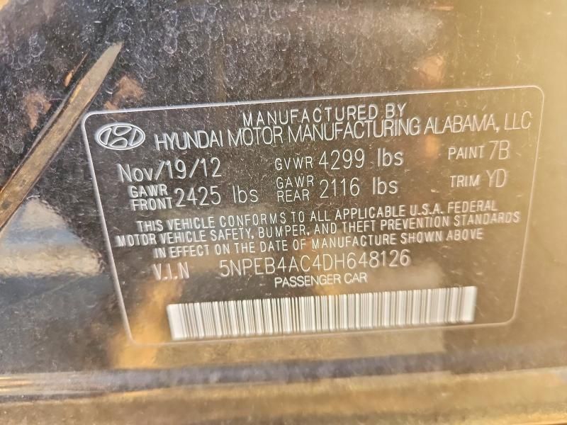 2013 Hyundai Sonata gls