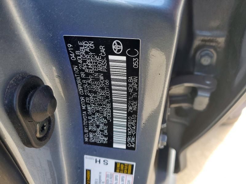 2020 Toyota Corolla le