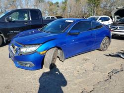 Honda salvage cars for sale: 2018 Honda Civic ex