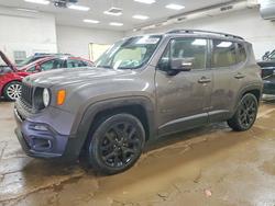 Salvage cars for sale from Copart Davison, MI: 2017 Jeep Renegade Latitude