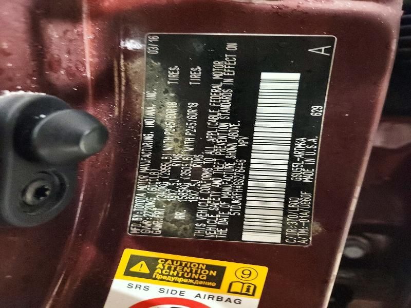 2016 Toyota Highlander xle