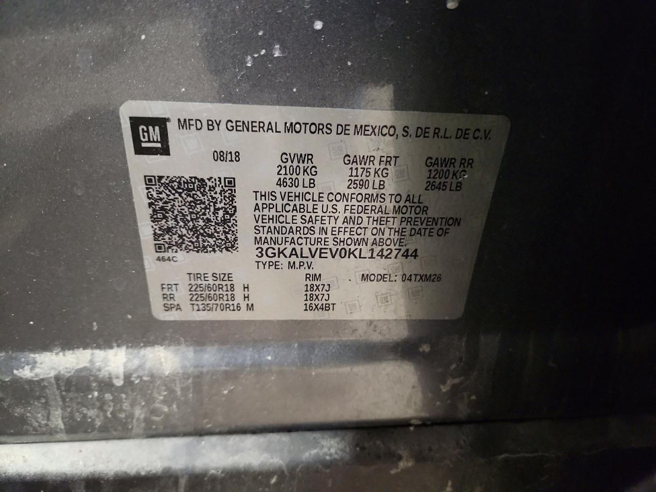 2019 GMC Terrain slt