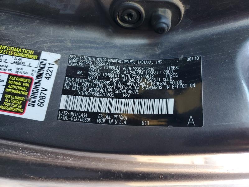 2011 Toyota Sienna xle