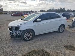 Chevrolet salvage cars for sale: 2017 Chevrolet Sonic lt