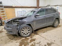 Jeep salvage cars for sale: 2017 Jeep Cherokee Limited