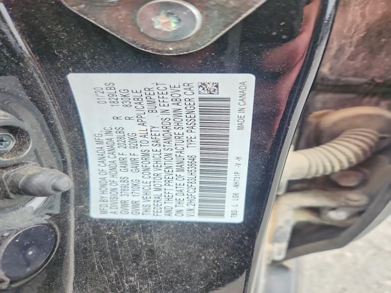 2020 Honda Civic Sport