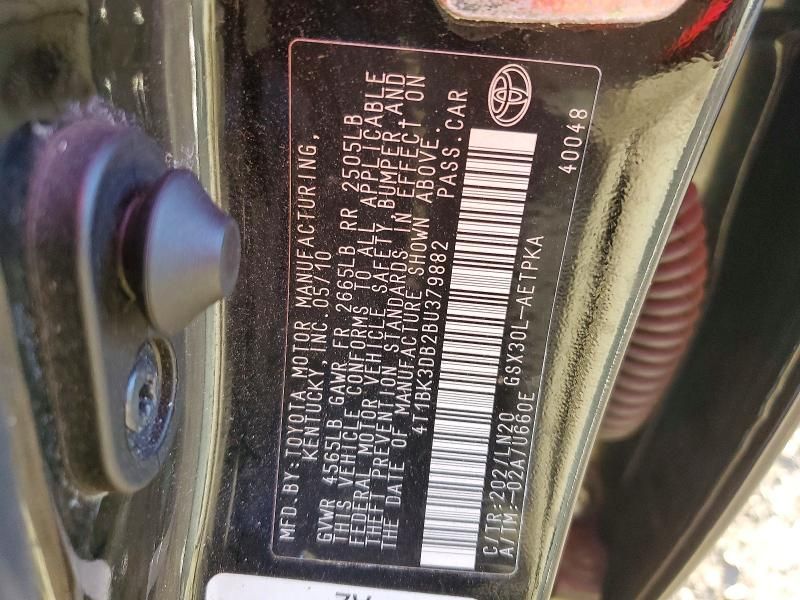 2011 Toyota Avalon Base