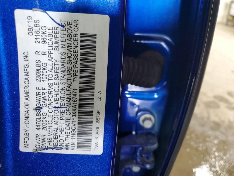 2019 Honda Accord Sport